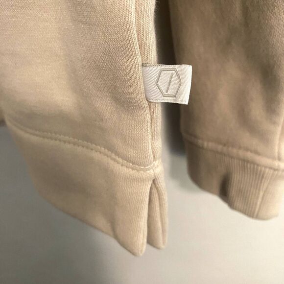 Standard Cloth | Slouchy Beige Mock Neck Sweatshirt Urban Outfitters - Picture 4 of 8